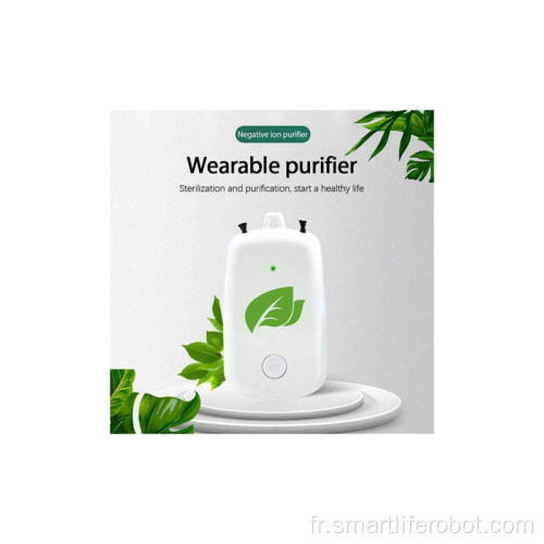 Mini purificateur d&#39;air portable intelligent pour bureau à ions négatifs